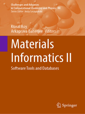 cover image of Materials Informatics II